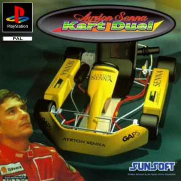 Ayrton Senna Kart Duel (JP) box cover front
